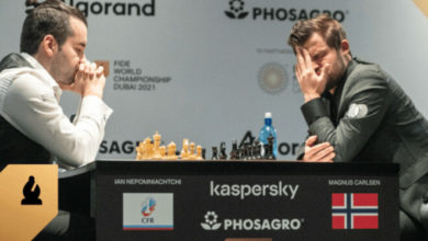Photo of Карлсен и Непомнящий сыграли вничью в первой партии матча за титул ЧМ