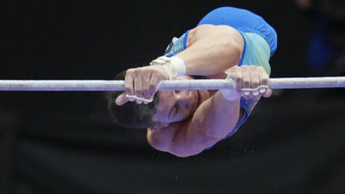 Photo of ЧМ по гимнастике. Ковтун занял седьмое место в финале на перекладине